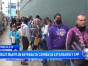 Trujillo: jornada masiva de entrega de carnés de extranjería y CPP