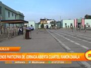 Trujillo: serenos participan de jornada abierta del cuartel Ramón Zavala