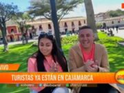 Turistas ya están en Cajamarca para el carnaval