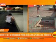 Trujillo: malos ciudadanos convierten en urinario público a plazuela El Recreo