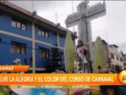 Huaraz: vuelve la alegría y el color del corso de carnaval