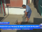 Florencia de Mora: 18 pozos de electricidad de mercado son un peligro