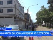 Trujillo: vecinos piden solución a problema de electricidad