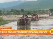 Cajamarca: ocho colegios necesitan reubicación urgente