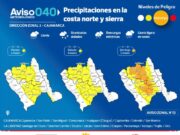 La Libertad: anuncian lluvias para Trujillo y sierra liberteñas