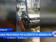 Trujillo: vecinos preocupados por accidentes en urbanización
