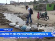 Trujillo: alumnos en peligro por exposición de aguas residuales