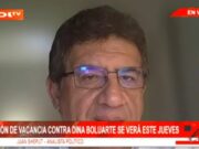 Trujillo: moción de vacancia contra Dina Boluarte se verá este jueves