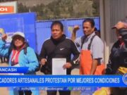 Áncash: pescadores artesanales protestan por mejores condiciones
