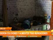 Trujillo: perdieron colchones y alimentos tras inundaciones