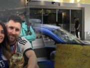 Atacan negocio de la familia de esposa de Lionel Messi