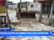 Pacasmayo: necesitan equipos de bombeo para agua estancada