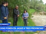 Cajamarca: lluvias ponen en jaque a tres provincias
