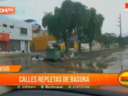 Trujillo: basura se acumula en las calles tras fuertes lluvias