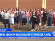 Trujillo: docentes denuncian insalubridad en exteriores de plantel