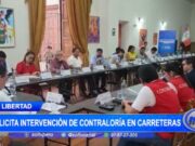Pataz: consejero solicita intervención de contralaría en carreteras
