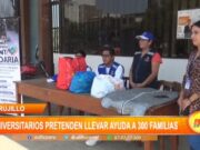 Trujillo: universitarios pretenden llevar ayuda a 300 familias