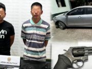 Trujillo: PNP informa captura a dos sujetos en posesión de arma de fuego