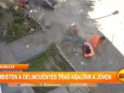 Trujillo: embisten a delincuentes tras asaltar a joven