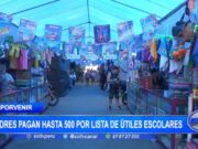Trujillo: padres pagan hasta 500 por lista de útiles escolares