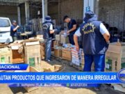 Nacional: incautan productos que ingresaron de manera irregular