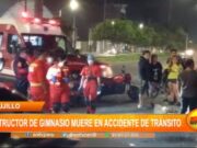Trujillo: instructor de gimnasio muere en accidente de tránsito