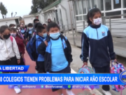 La Libertad: 260 colegios tienen problemas para iniciar año escolar
