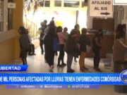 La Libertad: más de mil personas afectadas por lluvias tienen enfermedades comórbidas