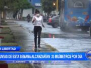 Nacional: lluvias de esta semana alcanzarían 25 milímetros por día
