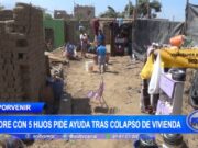 Trujillo: madre con 5 hijos pide ayuda tras colapso de vivienda