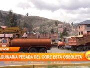 Áncash: maquinaria pesada del GORE está obsoleta