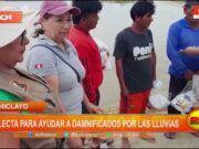 Chiclayo: colecta para ayudar a damnificados por las lluvias