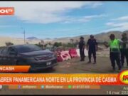 Áncash: reabren Panamericana Norte en la provincia de Casma