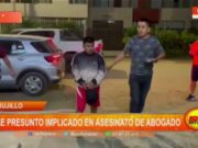 Trujillo: cae presunto implicado en asesinato de abogado