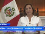 Nacional: presidenta condena casos de feminicidios y violencia de género