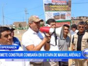 Trujillo: ministro promete construir comisaría en la III etapa de Manuel Arévalo