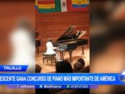 Trujillo: adolescente gana concurso de piano más importante de América