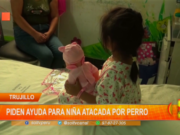 Trujillo: madre pide ayuda para niña atacada por perro