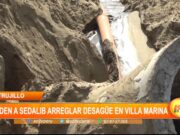 Trujillo: vecinos piden a SEDALIB arreglar desagüe en villa marina