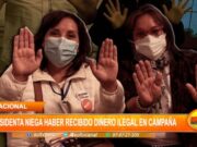 Nacional: presidenta niega haber recibido dinero ilegal en campaña