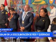 Cajamarca: trabajan en la descolmatación de ríos y quebradas