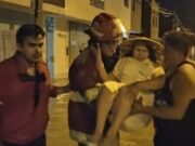 Pacasmayo: bomberos recatan a ciudadanos atrapados por intensas lluvias