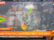 Cajamarca: SENAMHI pronostica lluvias intensas para el fin de semana