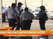 Trujillo: serenos realizan plantón exigiendo sueldo