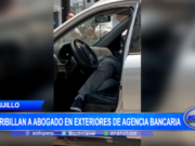 Trujillo: acribillan a abogado en exteriores de agencia bancaria