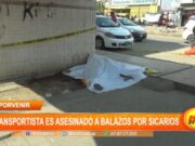 Trujillo: transportista es asesinado a balazos por sicarios