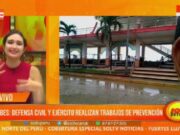 Tumbes: Defensa Civil y Ejército realiza trabajos de prevención