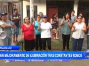 Trujillo: vecinos piden mejoramiento de iluminación tras constantes robos