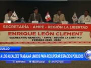 Trujillo: viceministro pide a los alcaldes trabajar unidos para recuperar espacios públicos