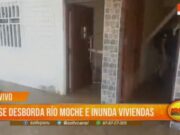 La Libertad: se desborda río Moche e inunda viviendas